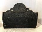 Antique Art Deco Metal Tin Comb   Brush Hanging Holder Vanity 7       Barber