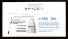 Oct 13 2026 - Spacex Crs-35 Cargo Dragon Launches To Iss - Spacestamps1 Vers  1
