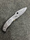 Custom Handmade D2 Steel Hand Engraved Pocket  folding  Knife With Sheath