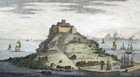Saint Michael s Mount Cornwall  C1769 Genuine Antique Copperplate Engraving