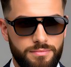 Fashion Square Sunglasses  Vintage Retro Rectangle Sunglasses For Men And Women