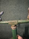 1 Sunbeam Rain King H-3 Lawn Garden Sprinkler Cast Iron  Green Vtg