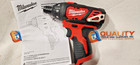 New Milwaukee 2401-20 M12 12v Li-ion 1 4  Hex Cordless Screwdriver - Bare Tool