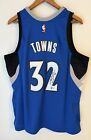 Karl-anthony Towns Signed Timberwolves Mitchell   Ness Nba Autograph Jersey Bas
