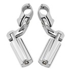 1 25  Highway Foot Pegs Pedals Fit For Harley Touring Road King Street Glide