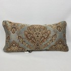 Croscill Home Pillow Throw Double Design Green Beige Tassel Decorative Bed 23x11