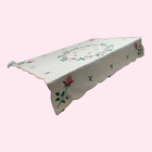 Handmade Hand Quilted Applique Rose Quilt 77x93 5 Antique