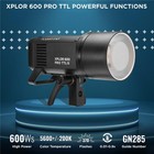 Flashpoint Xplor 600 Pro Ttl Li-ion Battery-powered Hss Strobe Light With Built-