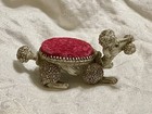 Vintage Florenza Poodle Bobble Headed Mid Century Pincushion