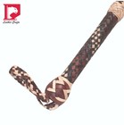 Bull Whip 04 To 16 Feet 16 Plaits Kangaroo Hide Leather Custom Bullwhip