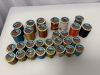 J p  Coats Thread Spools Dual Duty Plus Cotton Covered Polyester Lot 29 Vintage