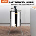 Vevor Electric Honey Extractor Beekeeping Equipment 4 8 Frames Stainless Steel