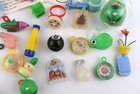 Vintage Plastic Gumball Cracker Jack Vending Prize Charm Lot Some Hong Kong  Nos