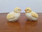Vintage Vietri Salt   Pepper Shaker Set - 2 Yellow Chicks