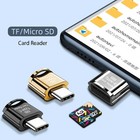Usb-c To Micro Sd Memory Card Reader Tf Adapter Type C For Android Phone Otg