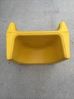 Vintage 1970 s Cosco Yellow Reversible Child Booster Seat 3  6  Hard Plastic