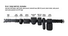 8-in-1 Police Duty Belt Kit With Pouches  Law Enforcement Utility Belt Rig