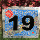 Millefiori Flower Glass Mosaic Tiles For Crafts Mosaic Glass Pieces For Diy Craf