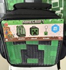 Minecraft Boys 17  Laptop Backpack 2-piece Set With Lunch Bag