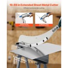 Uimoso 20-inch Manual Sheet Metal Cutter With Stand For Precise Cutting