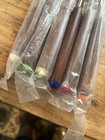 13 Vtg Mcm Oster Fondue Forks Stainless Teak Handle Color Bead