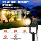 12 Pack Landscape Lights 6w Low Voltage Outdoor Spotlight  Dc ac 12v 24v
