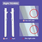 Right Side Replacement Fits Subzero Ice Bucket Slides 7014661