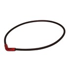 Phiten Rakuwa Neck X50 V Type Metallic Red Necklace  19 7 Inches  50 Cm 