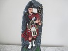 Olde Burnside Beer Tap Handle   Bagpiper Ten Penny Ale