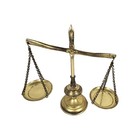 Vintage Brass Balance Scales Measuring Weights Tool Scale Of Justice