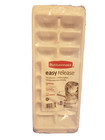 Rubbermaid Ice Cube Tray  Easy Release  Plastic  White  16 Cubes  Lot Of 3  New