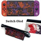 Scarlet And Violet Hard Pc Protective Case Shell For Nintendo Switch oled lite
