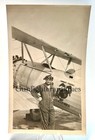 1920   s Photo Usmc Marine Aircrew Managua Nicaragua Droop Wing Ega O2-u Corsair