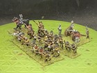 15mm Painted Acw Conf  Reg  In Butternut  24 Infantry  1 Cannon W crew  1x Cmd