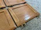 Raised Kitchen Cabinet Door Finish Honey Oak Never Used 14   x11  With Hinges