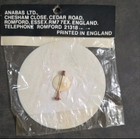 Bruce Lee Anabas Badge Pinback Button Badge - Original  Printed In England