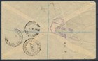 New Zealand To Australia 1910 Kevii On Richly Franked Forwarded Reg Cover Look