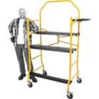 Metaltech Jobsite Series Complete 5ft  Folding Scaffold  900-lb  Capacity 