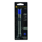 Cross Medium Tip Ball Pen Refill Pack Of 2 Compatible With Cross Ball Pen  blue 