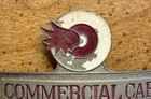 Vintage Commercial Cab Metal Cap Badge Transportation Collectible