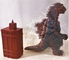 Godzilla 1954   Clock Tower Marmit Parababy  Tokyo Toy Show Promo Usa Seller 