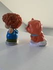 Fisher Price Little People Curly Red Hair Kid And Cat Set Of 2 Figurines Hbw72
