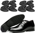 Heel Plates 30 Pcs Rubber Shoes Heel Taps Tips Repair Pad Replacement For Boots