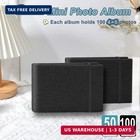 2 Pack Photo Album 4x6  100 Pocket Per Album  Horizontal  black 