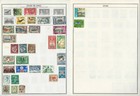 Ceylon Stamp Collection On 10 Harris Pages 1872-1971  Jfz