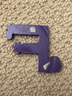 Sevi Hand Painted Wooden Alphabet Letter 3  - Purple  f  - Child Baby Decor
