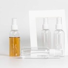 30ml Travel Spray Bottle Plastic Transparent Perfume Empty Atomizer 30 Pack