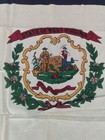 Vintage West Virginia State Flag  Annin defiance  3x5ft   100  Cotton  Used  Vg