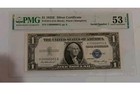 Serial Number 1 Silver Certificate One Dollar  Fancy One Of A Kind 1935 E