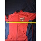 Washington Nationals 1 4 Zip Long Sleeve High Collar Size Xl Majestic Mlb